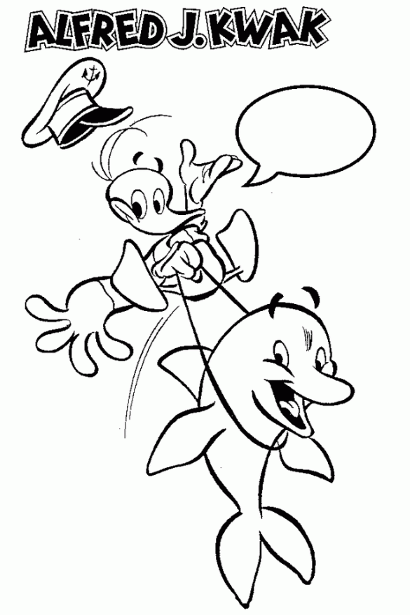Alfred Kwak -kolorowanki (1)