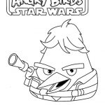 Kolorowanka Han Solo z serii Angry Birds Star Wars do druku.