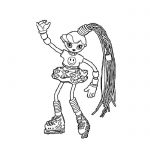 Kolorowanka Betty Spaghetty dla dzieci do wydrukowania.
