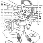 Kolorowanka Betty Spaghetty dla dzieci do wydrukowania.