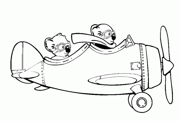 Bracia koala – kolorowanka (11)