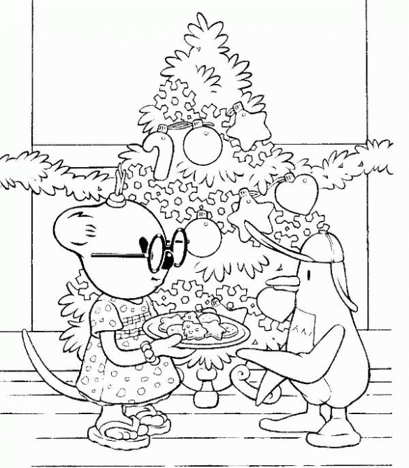 Bracia koala – kolorowanka (7)