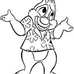 Kolorowanka Chip i Dale do wydrukowania dla dzieci.