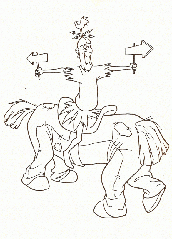 Dzwonnik z NotreDame – kolorowanki (33)