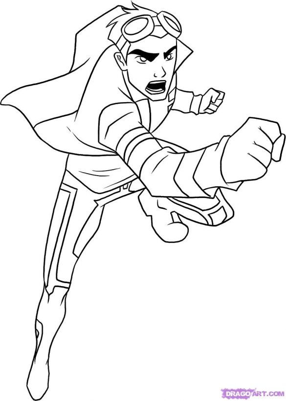 Generator Rex – chomik kolorowanki_ (3)