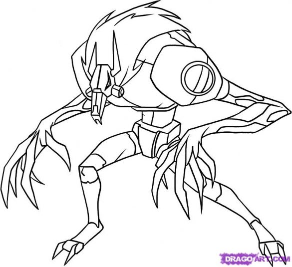 Generator Rex – chomik kolorowanki_