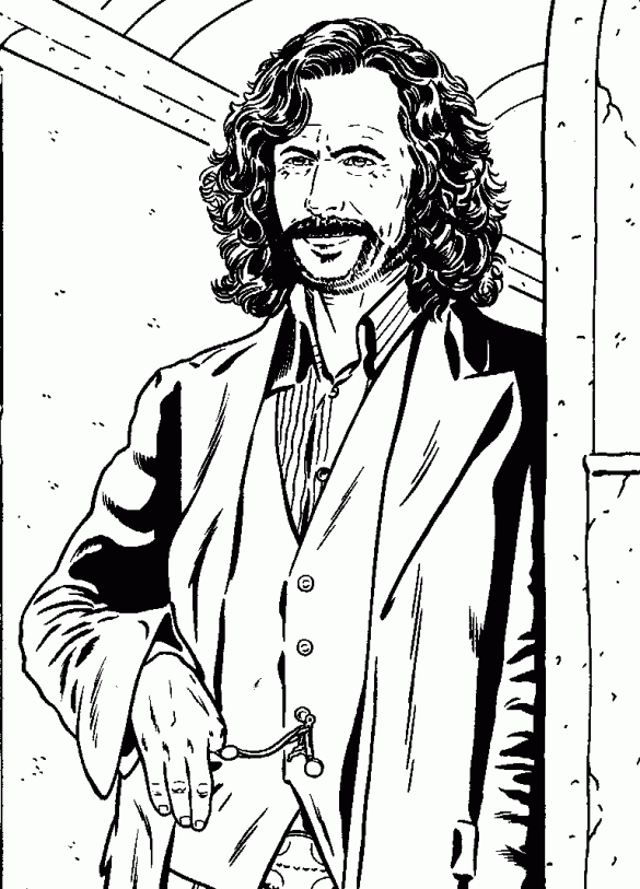 Kolorowanki dla dzieci – Harry Potter (112)