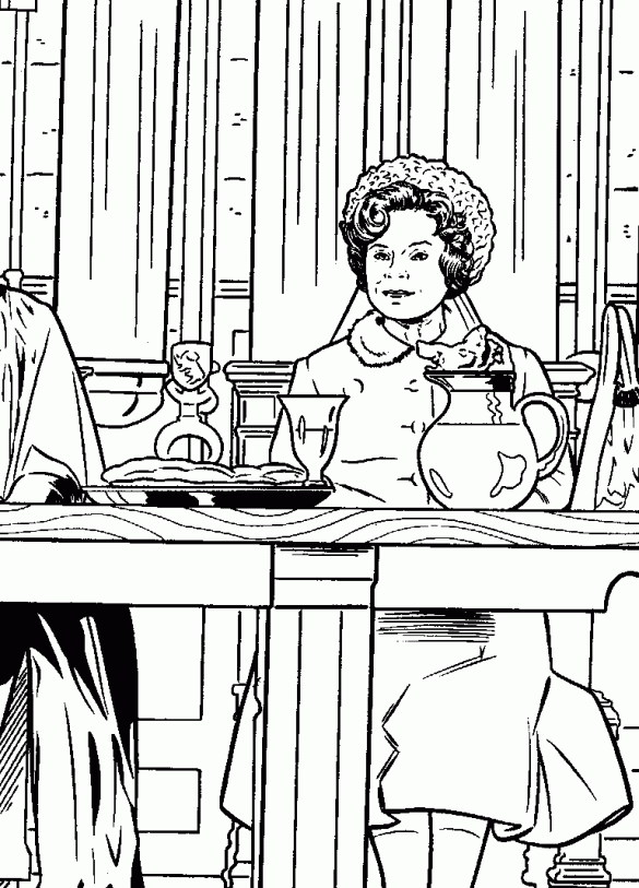 Kolorowanki dla dzieci – Harry Potter (116)