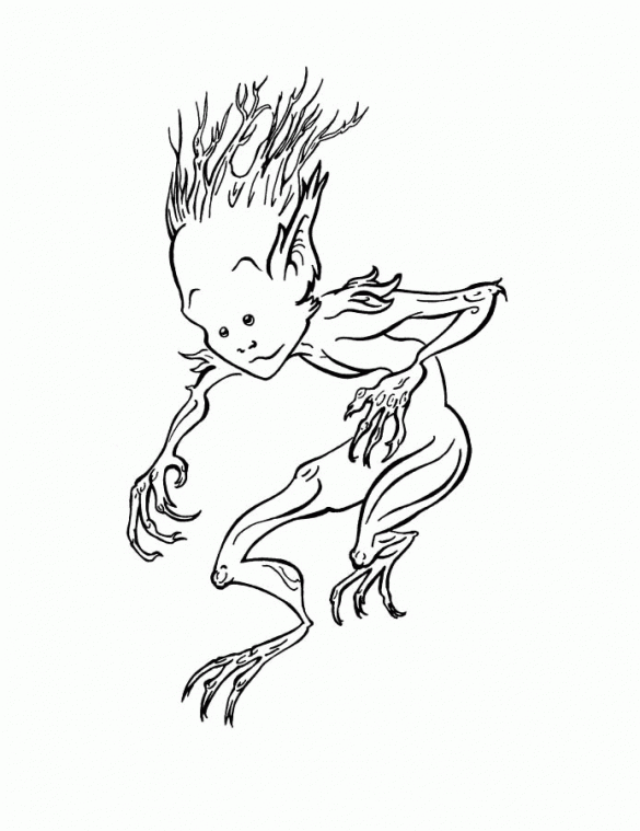 Kolorowanki dla dzieci – Harry Potter (81)