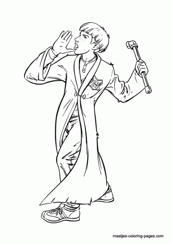 Kolorowanki dla dzieci – Harry Potter (86)