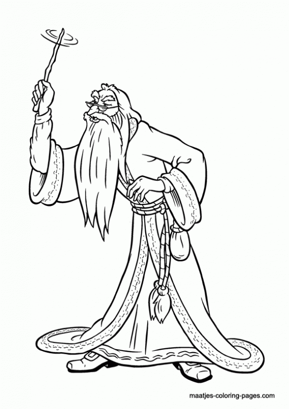 Kolorowanki dla dzieci – Harry Potter (88)