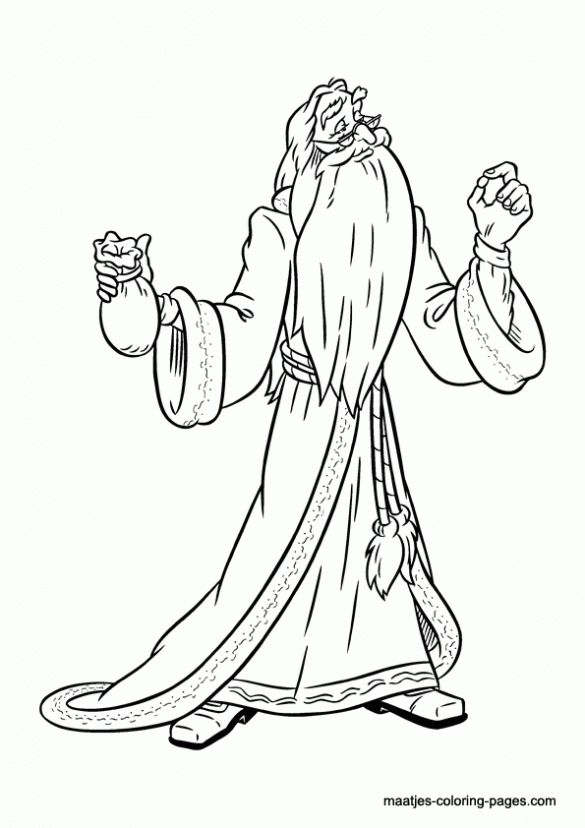 Kolorowanki dla dzieci – Harry Potter (89)