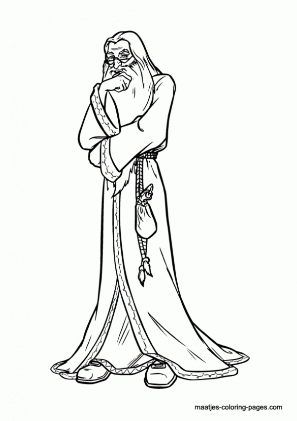 Kolorowanki dla dzieci – Harry Potter (90)