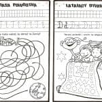 Kolorowanki dla dzieci z motywami kosmicznymi i lotniczymi.