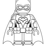 Kolorowanka LEGO Batman dla dzieci do druku.