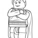 Kolorowanka LEGO Harry Potter dla dzieci do druku.
