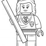 Kolorowanka LEGO Harry Potter dla dzieci do druku.