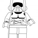 Kolorowanka LEGO Star Wars do druku dla dzieci.