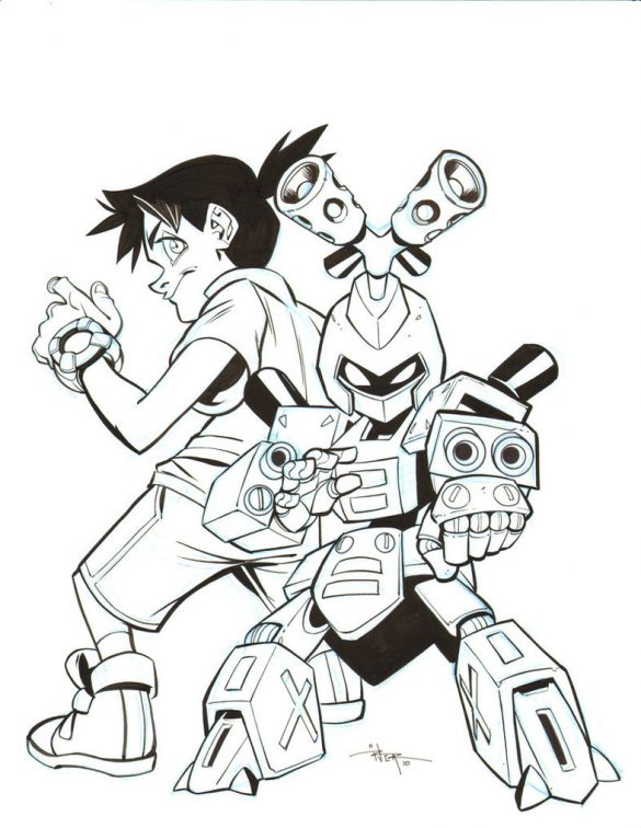 Medabots – kolorowanki (1)