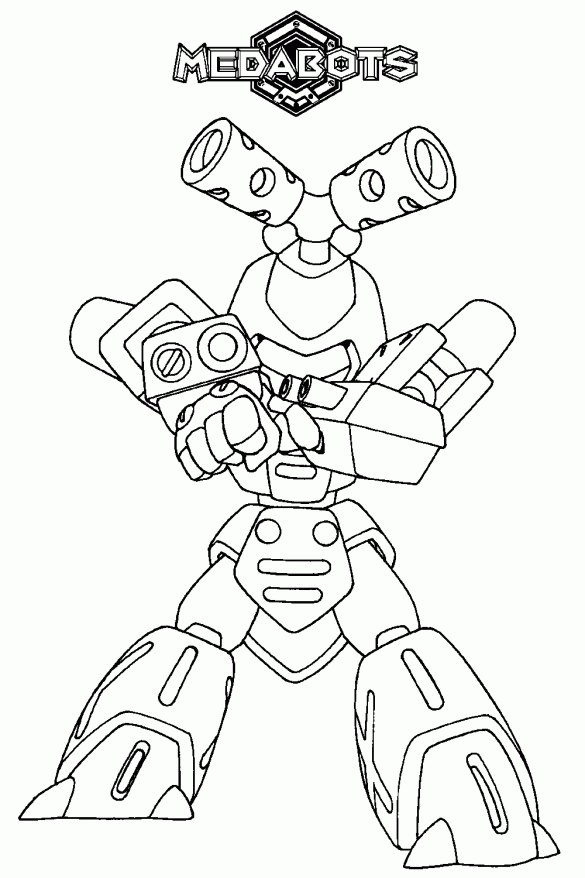 Medabots – kolorowanki (3)