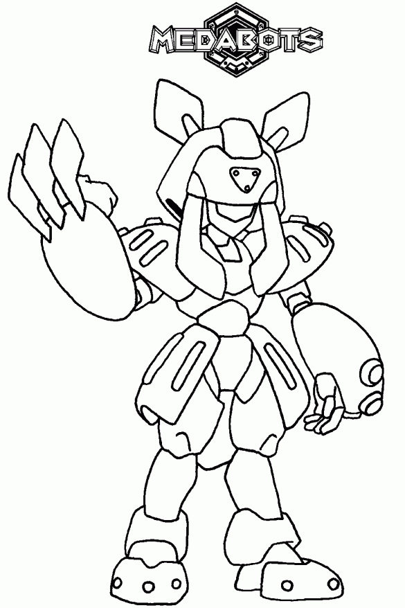Medabots – kolorowanki (5)