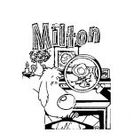 Kolorowanka Milton Mikroskop do wydrukowania dla dzieci.