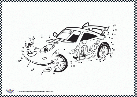 Rajdek – kolorowanka (13)