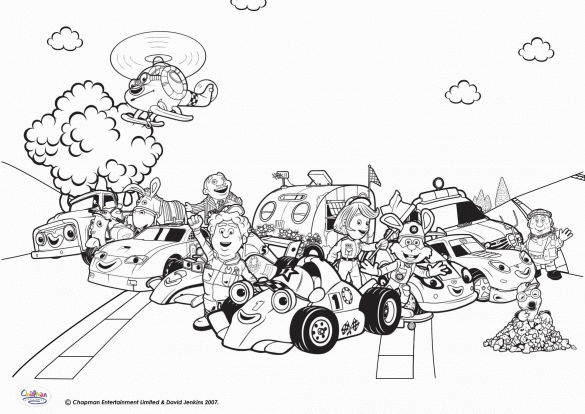 Rajdek – kolorowanka (20)