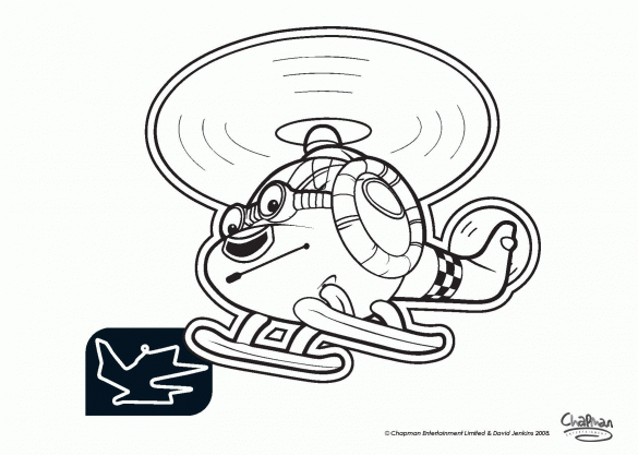 Rajdek – kolorowanka (23)