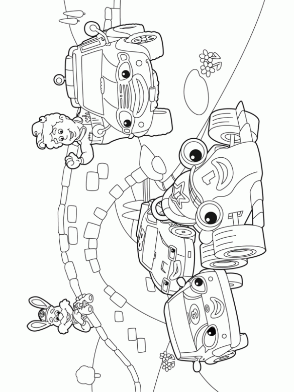 Rajdek – kolorowanka (5)