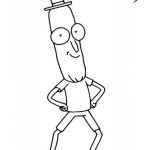 Kolorowanka Rick i Morty dla dzieci do druku i kolorowania.