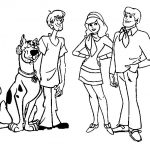 Kolorowanki Scooby Doo dla dzieci do druku i kolorowania.