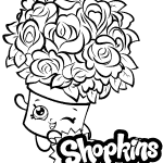Kolorowanki Shopkins do wydrukowania dla dzieci.