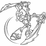 Kolorowanki Skylanders do druku dla dzieci, tematyczne i kreatywne.