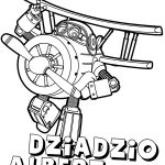Kolorowanka robota dla dzieci do wydrukowania.