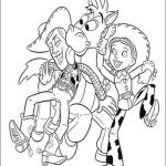 Kolorowanka Toy Story z postaciami do wydrukowania dla dzieci.