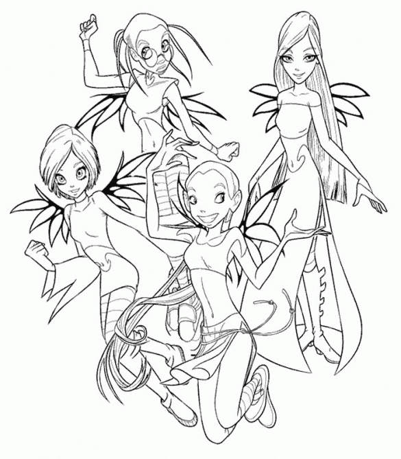 W.I.T.C.H czarodziejki – kolorowanki (14)