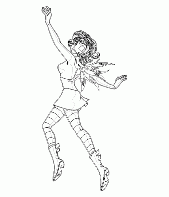 W.I.T.C.H czarodziejki – kolorowanki (27)