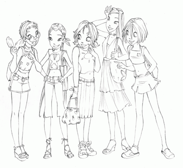 W.I.T.C.H czarodziejki – kolorowanki (33)