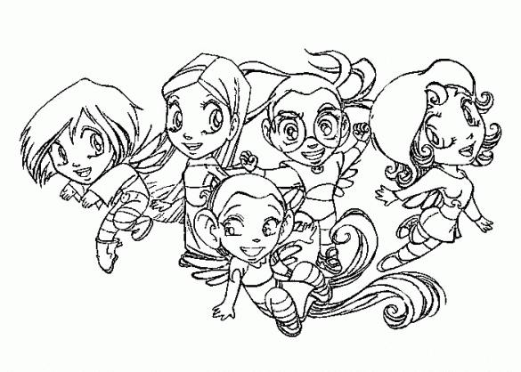 W.I.T.C.H czarodziejki – kolorowanki (54)