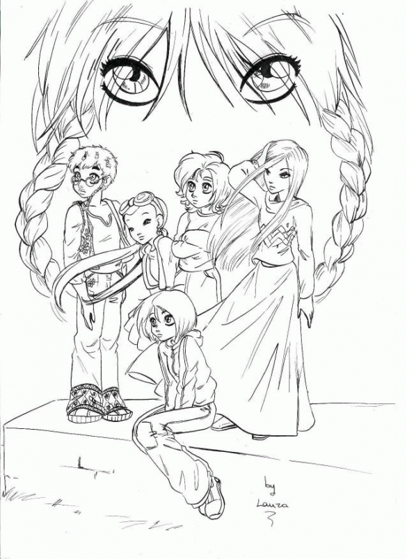 W.I.T.C.H czarodziejki – kolorowanki (6)