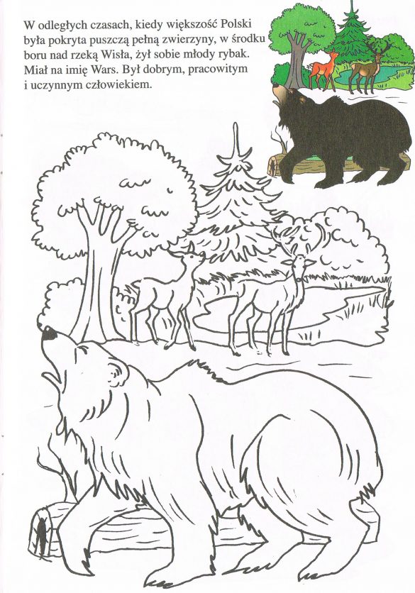 Wars i Sawa – kolorowanka (1)