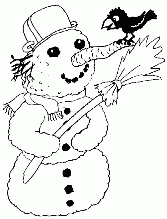 bałwan – kolorowanki_ (57)