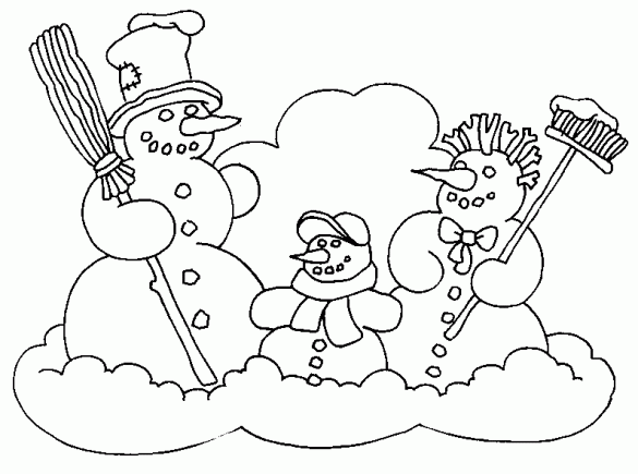 bałwan – kolorowanki_ (86)