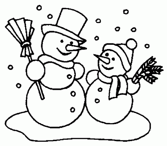 bałwan – kolorowanki_ (87)