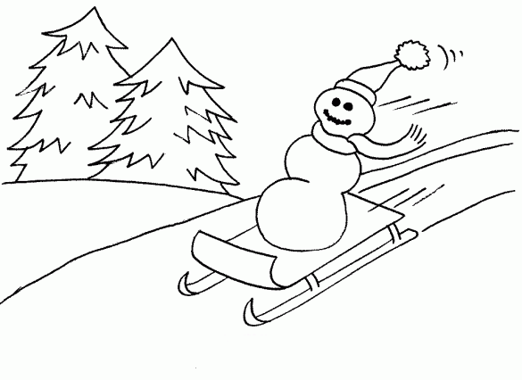 bałwan – kolorowanki_ (95)