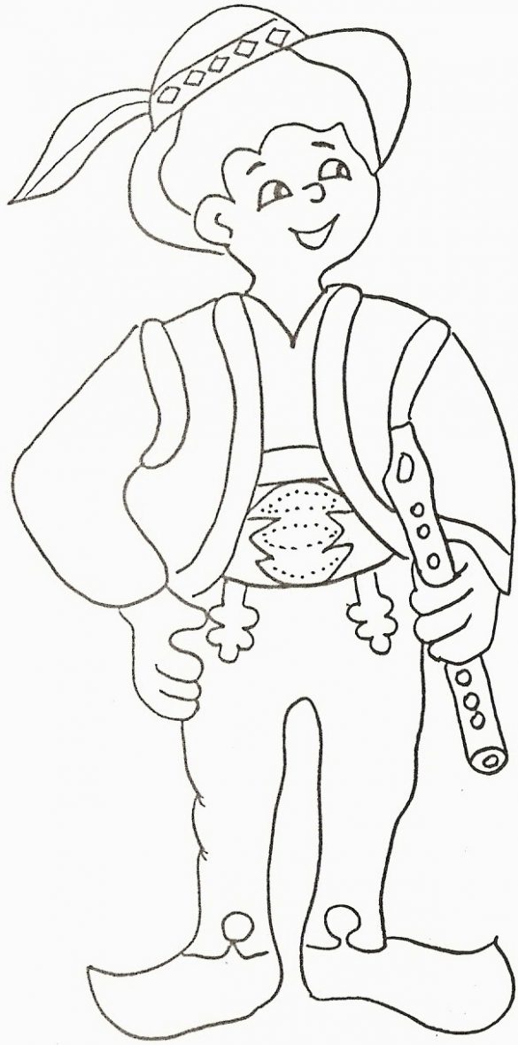 góry, górale – kolorowanka (48)