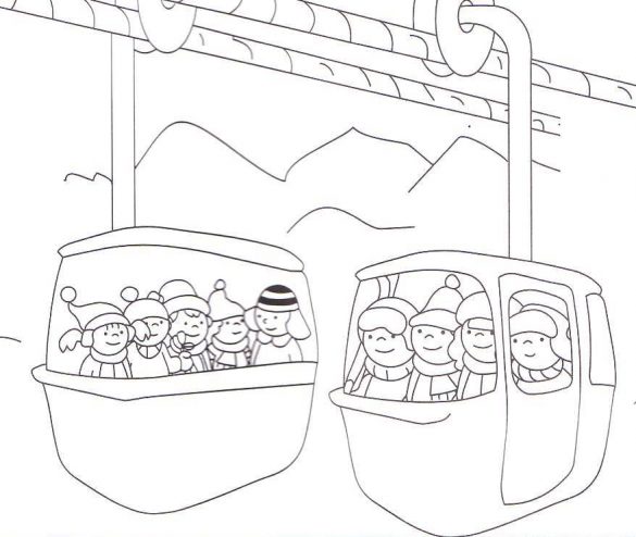 góry, górale – kolorowanka (5)