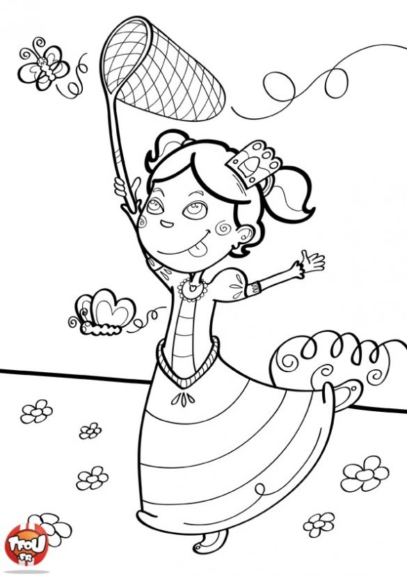 księżniczka – kolorowanki (11)