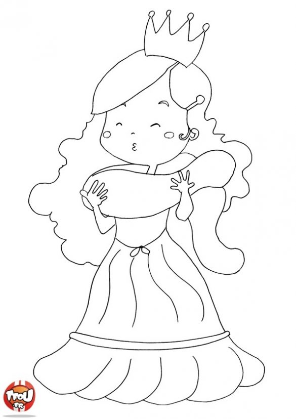 księżniczka – kolorowanki (19)